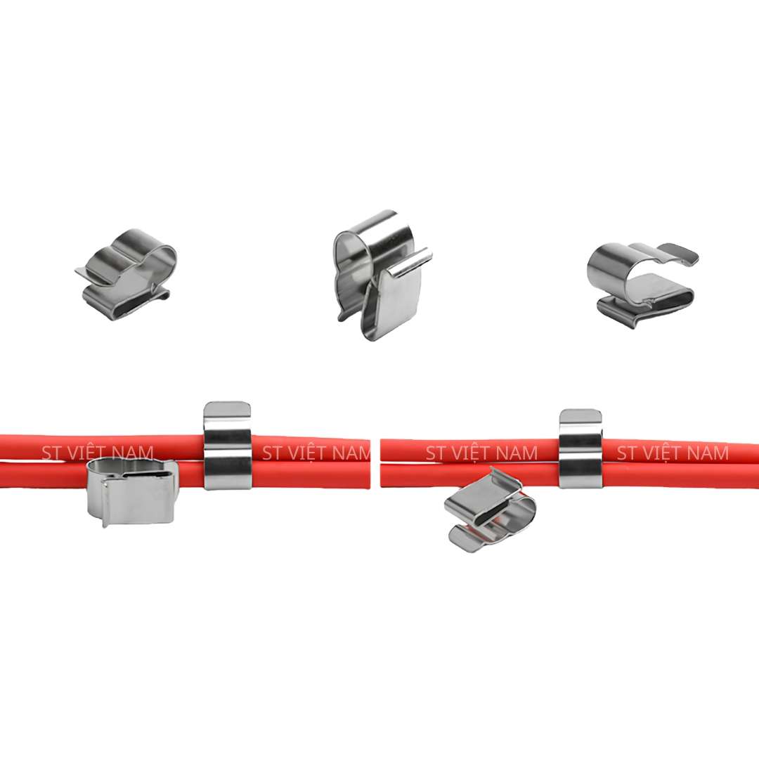 Kẹp Giữ Dây Tiếp Địa Inox 304 STVN